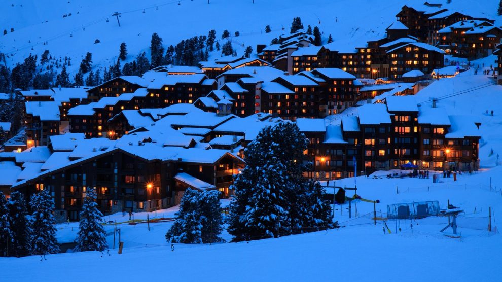 Ski Resort Alps
