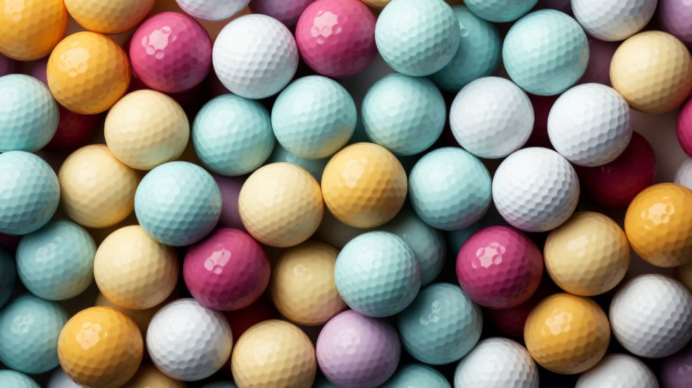 Colored Golf Balls